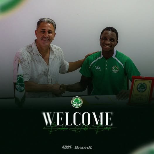✍️ يمضي لاعبنا الجديد الغيني 🇬🇳 ABOUBACAR SIDIKI BERETE عقدًا لمدة سنتين مع النادي 💚🤍